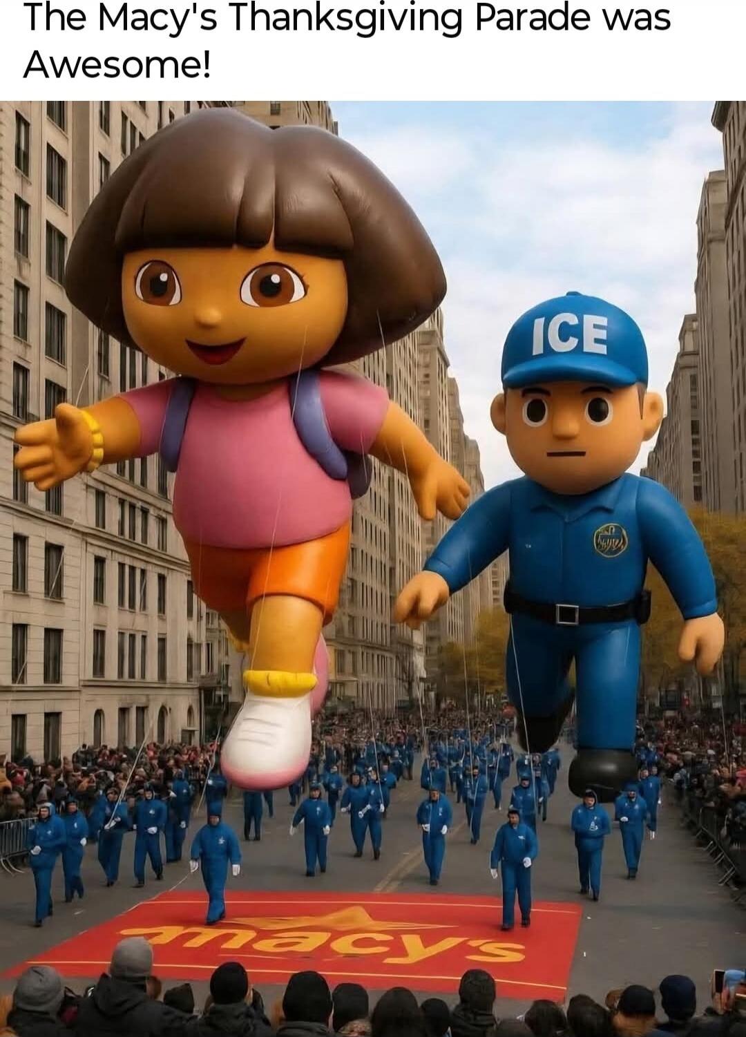 The Macy's Thanksgiving Parade was Awesome!