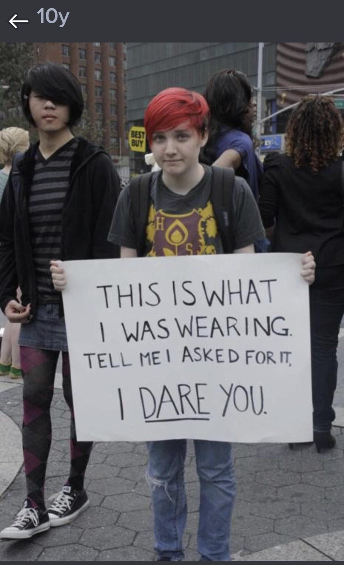 THIS ISWHAT WAS WEARING j TELL MEN ASKED FOR IT Wpm _ el W B b ST 7 V5 N t B gty l N Ca 5 q Lt e et e NY 3 x FARR i el o ey G Y L Ay L iyl