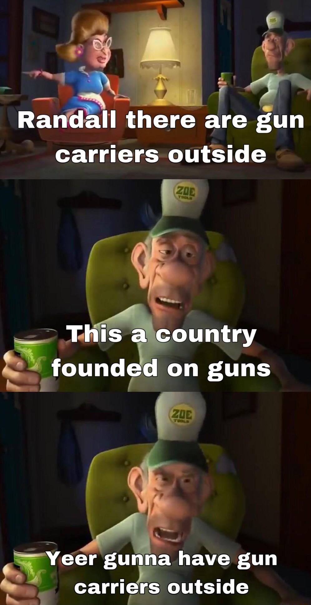 gthere are F 11 carriers outsuie B 111119 gfound d on guns ieer F OLGERENL R T si carri rs outside