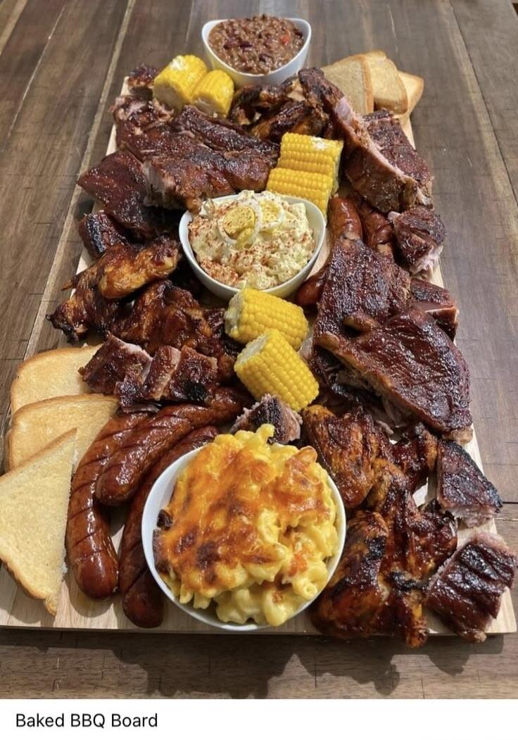 Baked BBQ Board