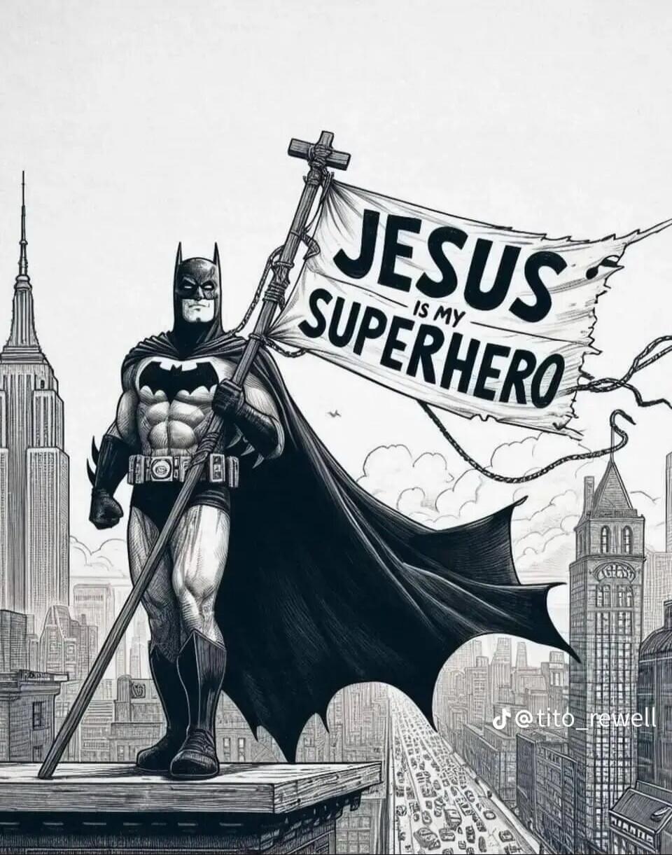 JESUS IS MY SUPERHERO