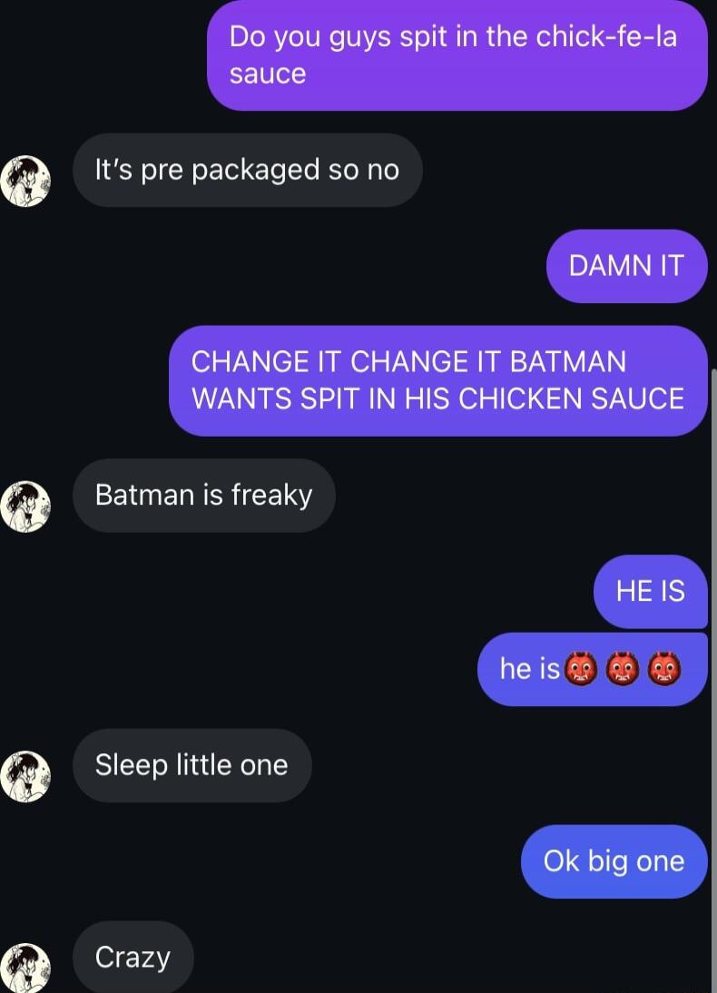 Its pre packaged so no EIELEERIEEIN Sleep little one Crazy