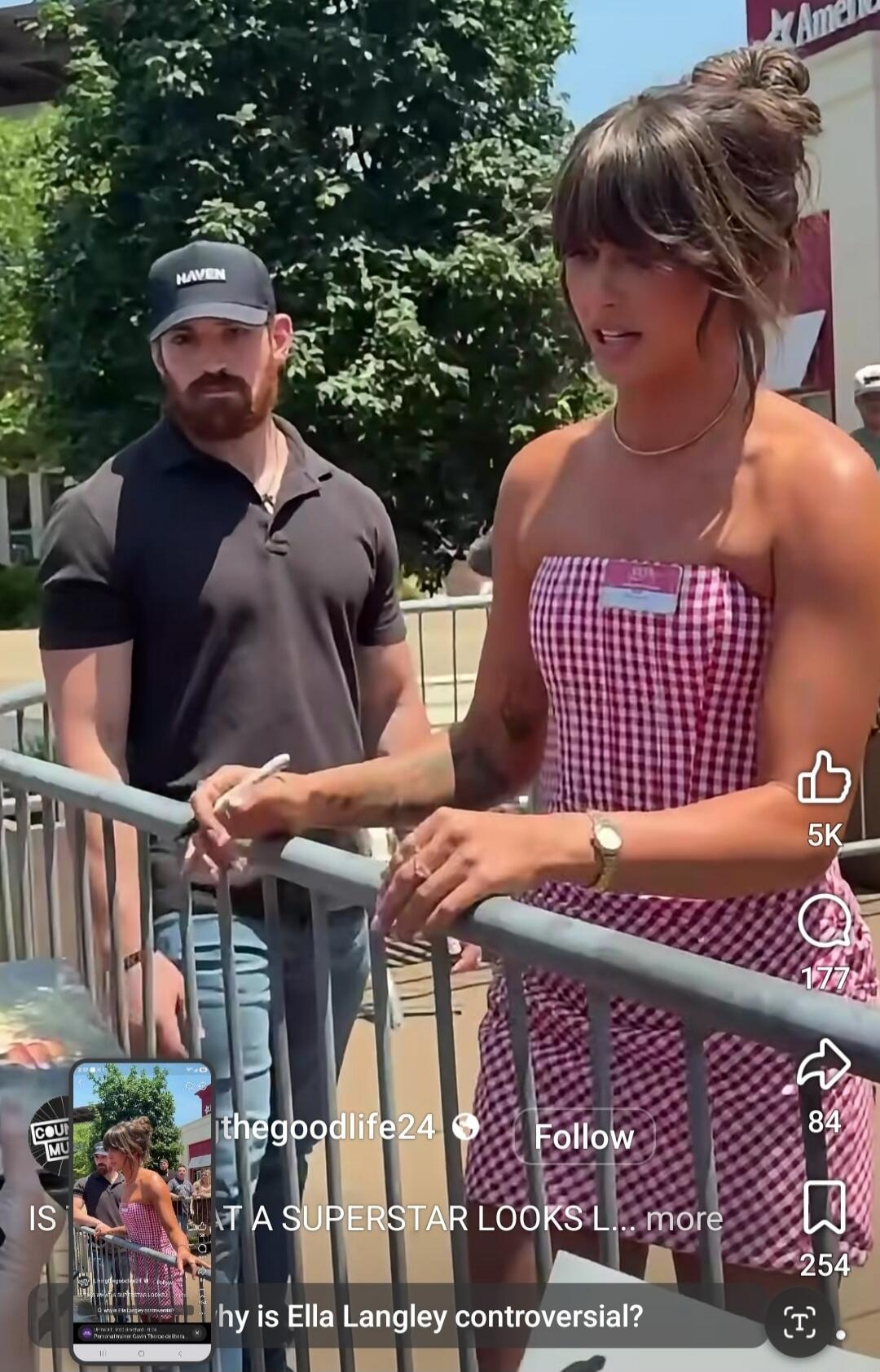 HAVEN. thegoodlife24. IS THIS WHAT A SUPERSTAR LOOKS LIKE. why is Ella Langley controversial? COUNTRY MUSIC.