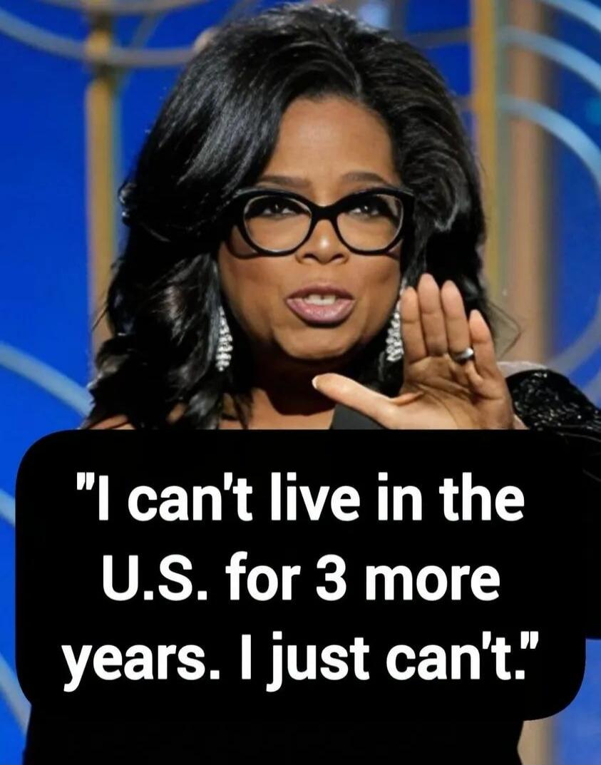 I can't live in the U.S. for 3 more years. I just can't.