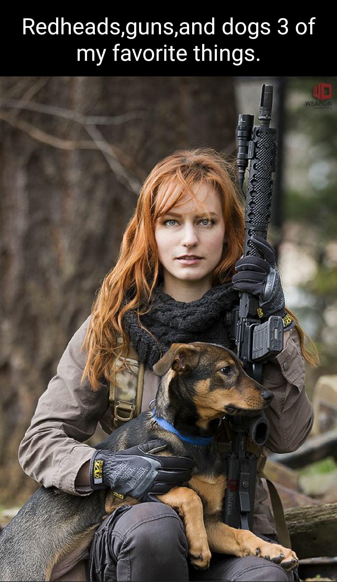 Redheadsgunsand dogs 3 of VA CRUITS