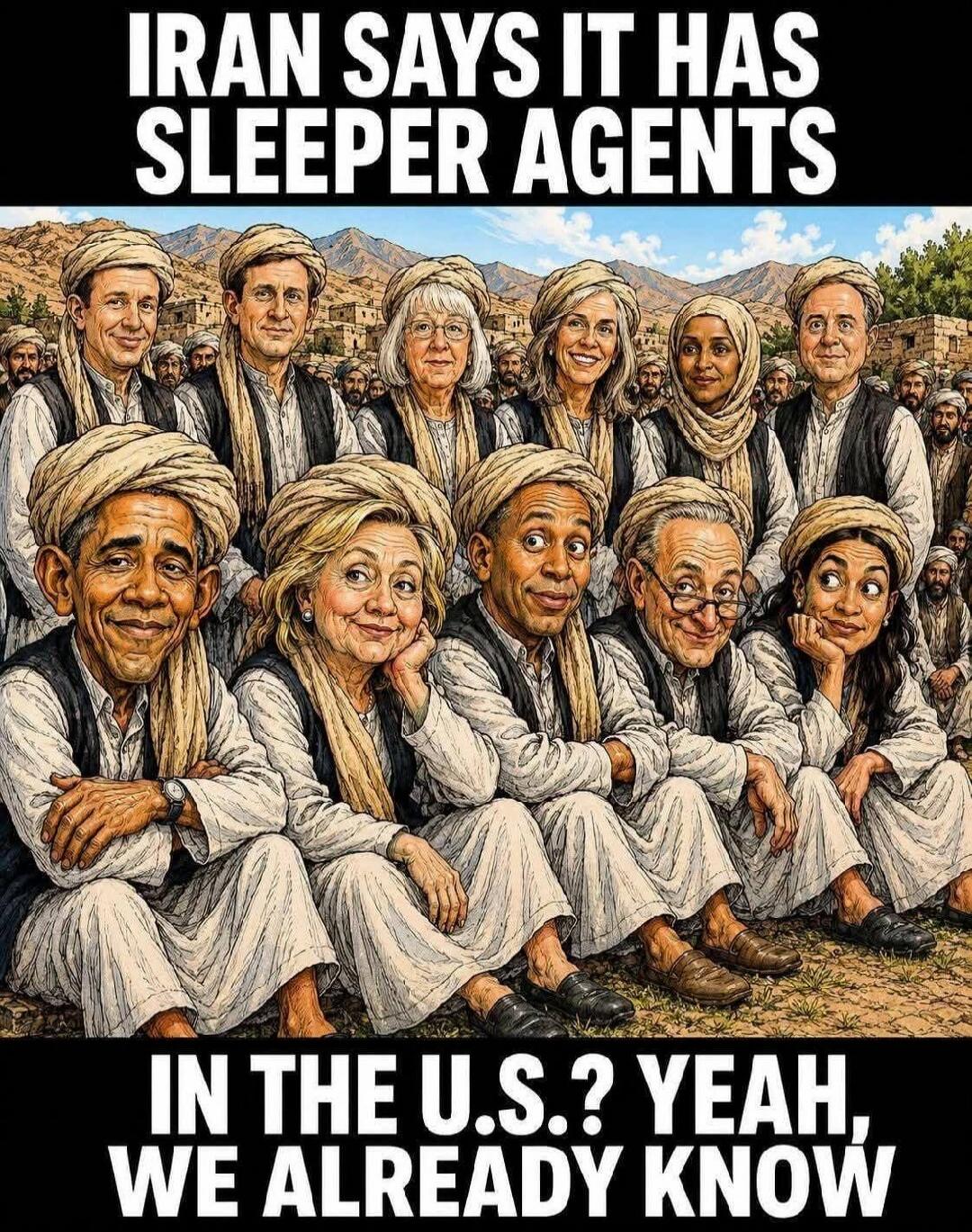 IRAN SAYS IT HAS SLEEPER AGENTS IN THE U.S.? YEAH, WE ALREADY KNOW