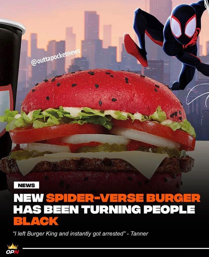 NEW HAS BEEN TURNING PEOPLE lleft Burger King and instantly got arrested Tanner e op