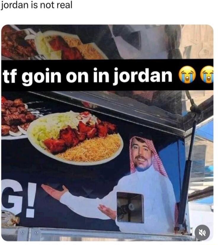 jordan is not real