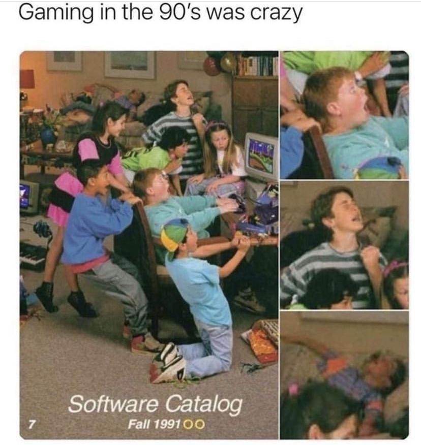 Gaming in the 90s was crazy 7S Software Catalog 7 Fall 199100