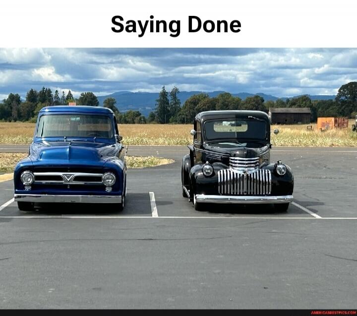 Saying Done