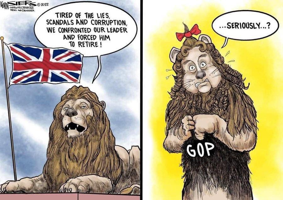 TIRED 0F THE LIES SCANDALS AND CORRUPTION WE CINFRONTED OUR LEADER AND FORCED WM W RETIRE