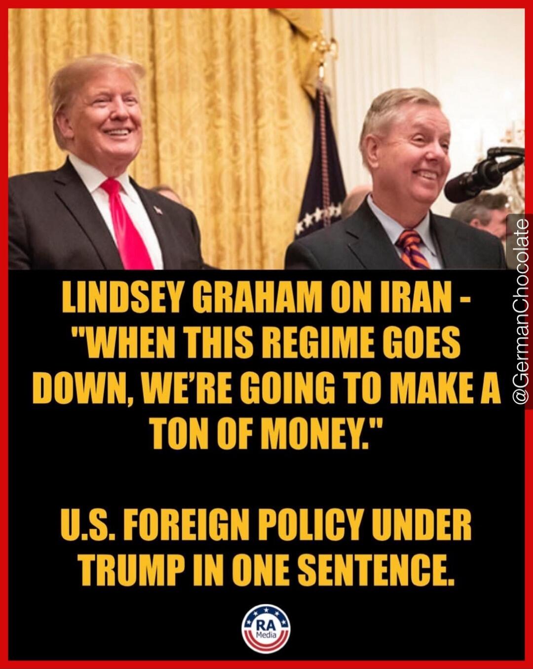 LINDSEY GRAHAM ON IRAN - 