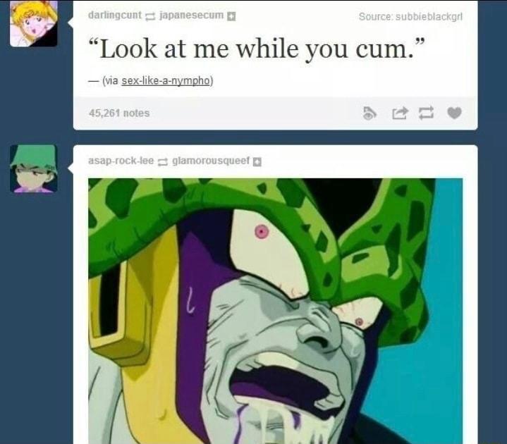 Look at me while you cum