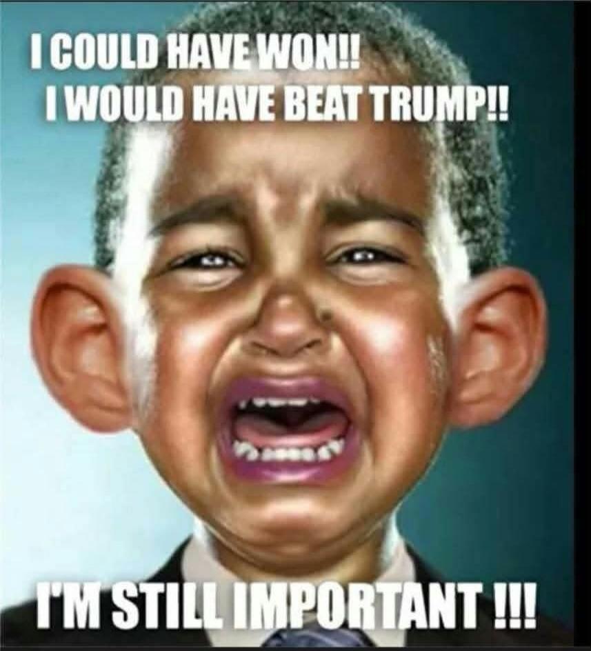 I COULD HAVE WON!! I WOULD HAVE BEAT TRUMP!! I'M STILL IMPORTANT !!!