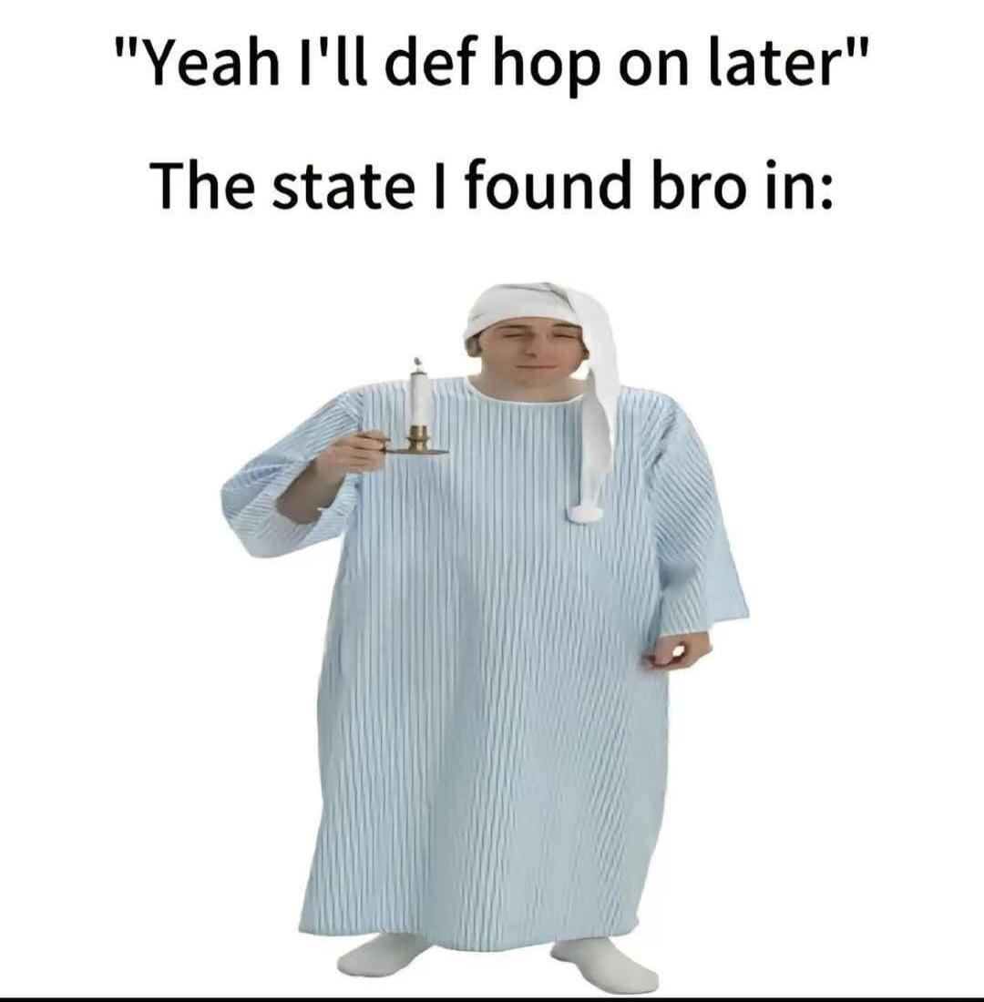 Yeah Ill def hop on later The state found bro in