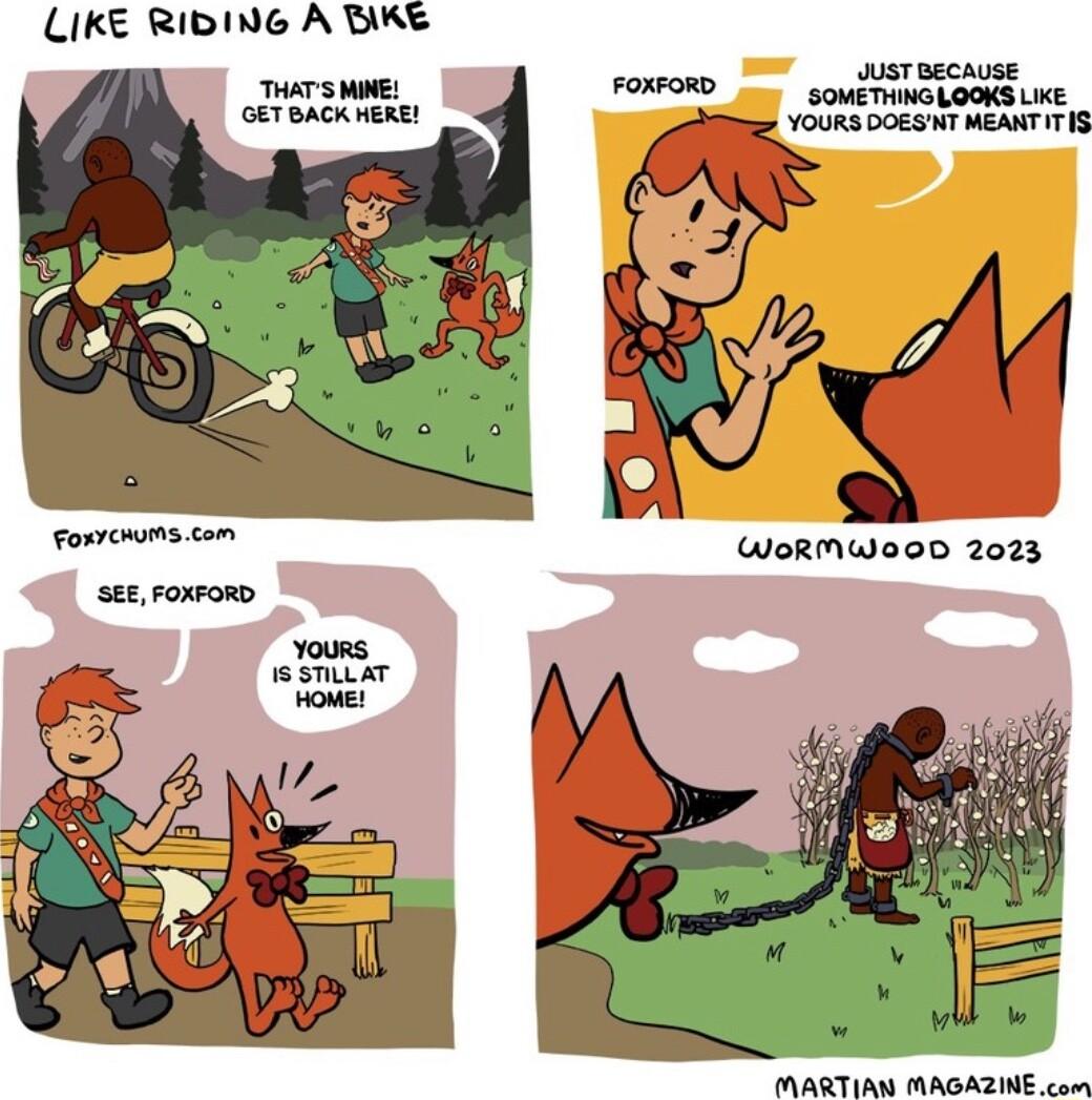 LIKE RIDING A TBIRE s secavse FORORD 1 soMETANGLOOKSLIE YOURS DOESNT MEANTITIS THATS WINE ET BACK WERE Forvcums com WoRMWE0D 2023 sex FoxroR Youss 1 STULAT o MARTIAN MAGAZINE com