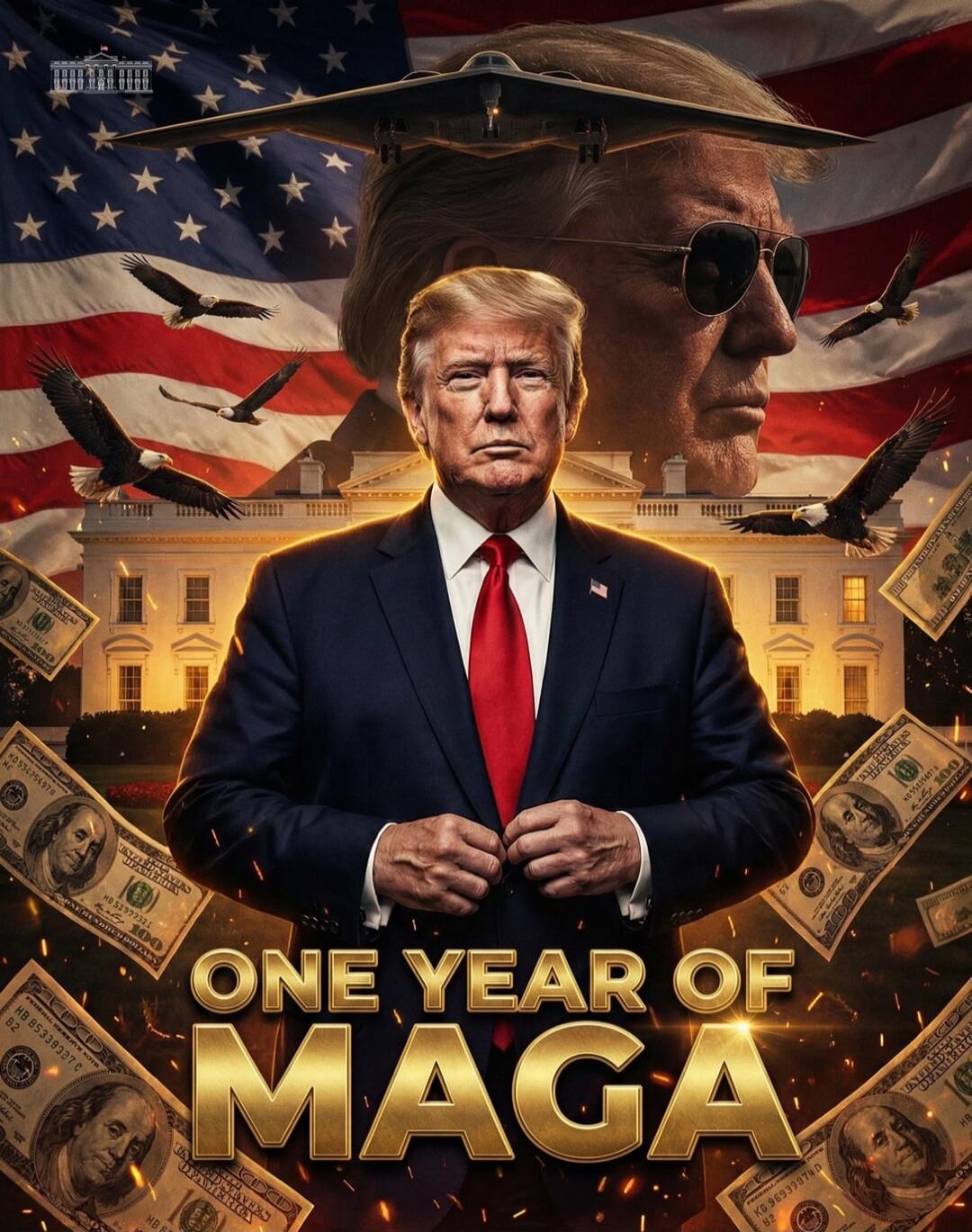ONE YEAR OF MAGA