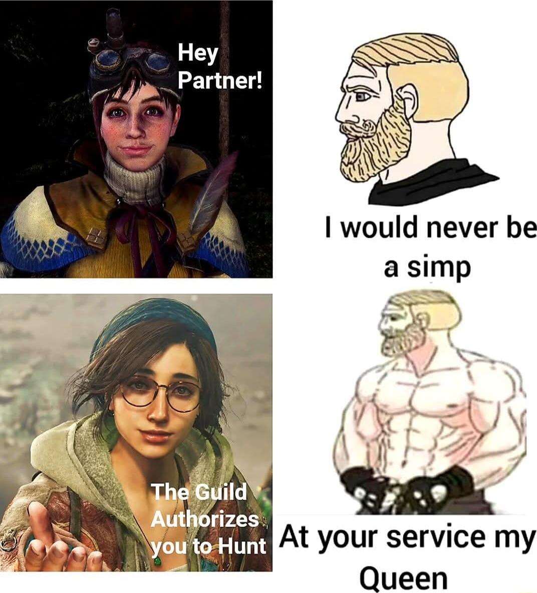 1 would never be asimp 269 5 At your service my Queen