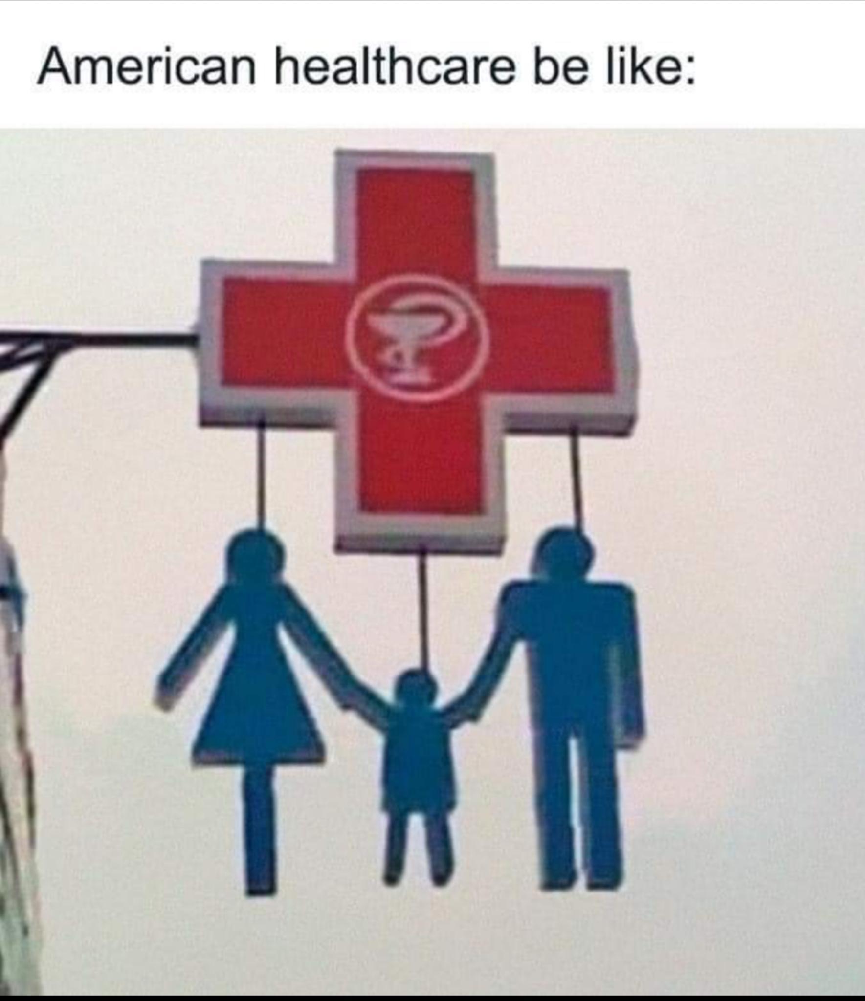 American healthcare be like