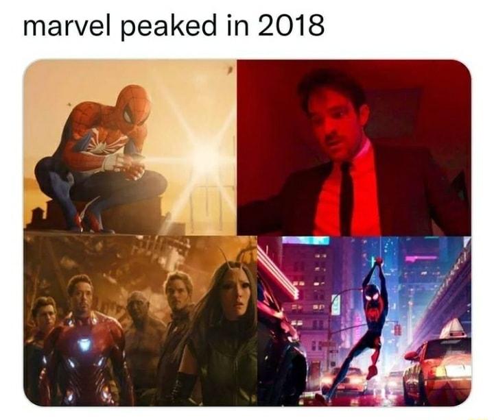 marvel peaked in 2018