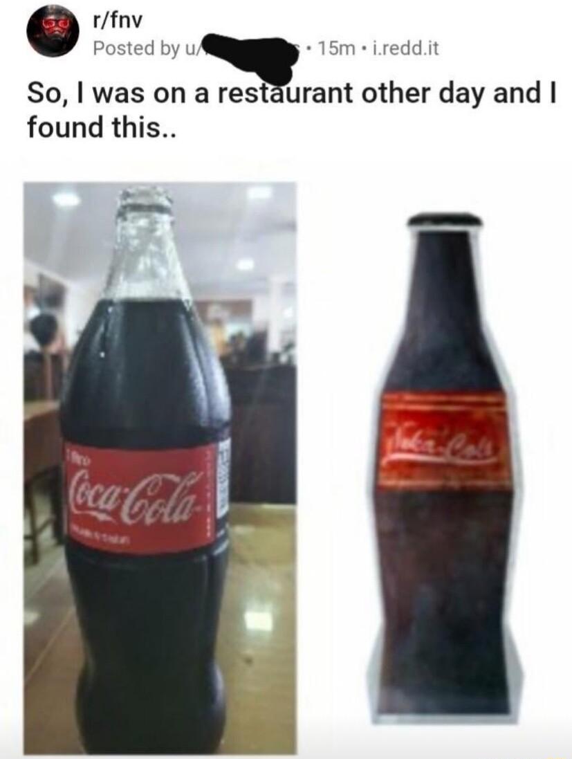 e tfnv Posted tw 15m ireddit So was on a restaurant other day and found this i