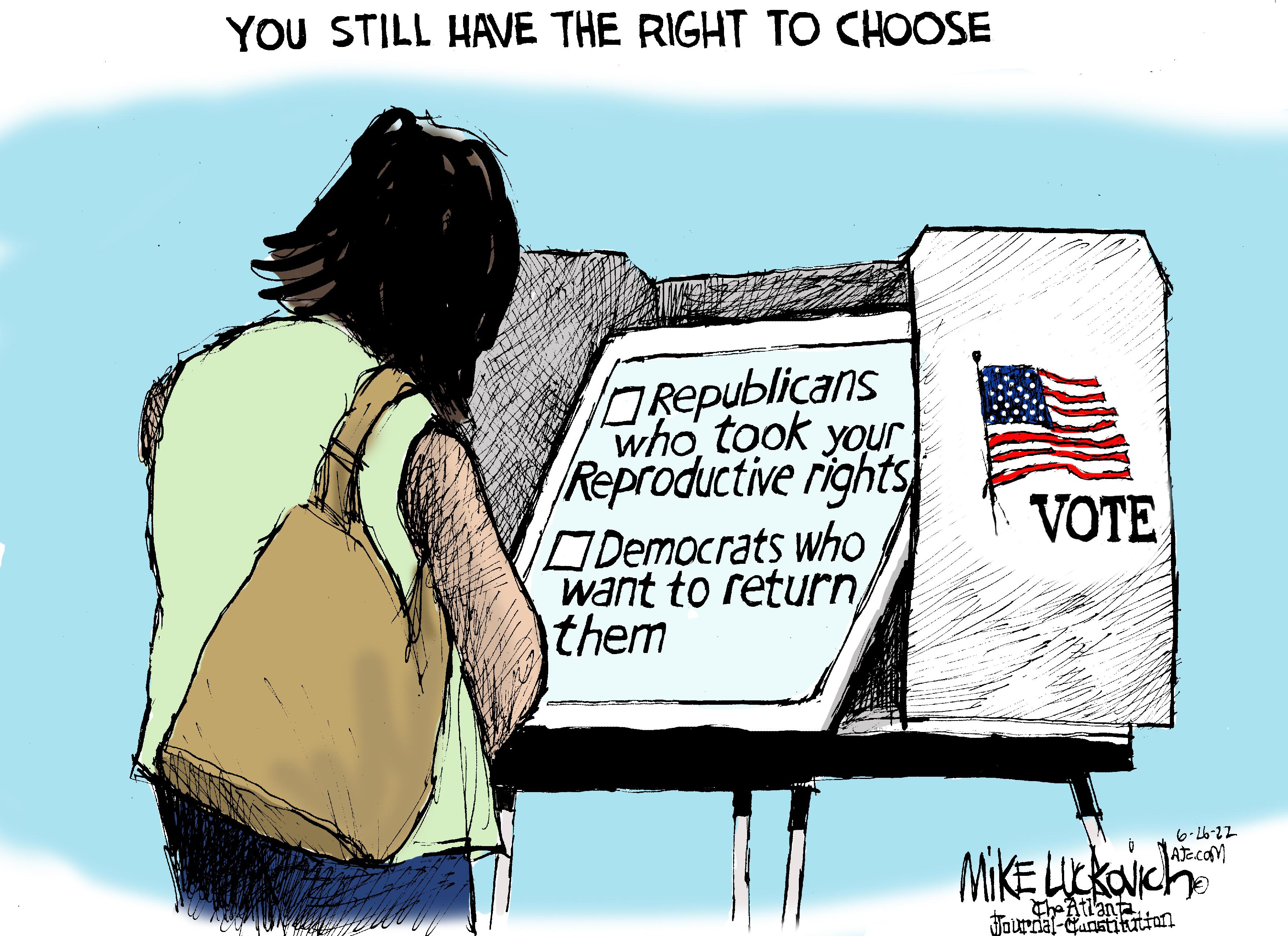 YOU STILL HAVE THE RIGHT TO CHOOSE