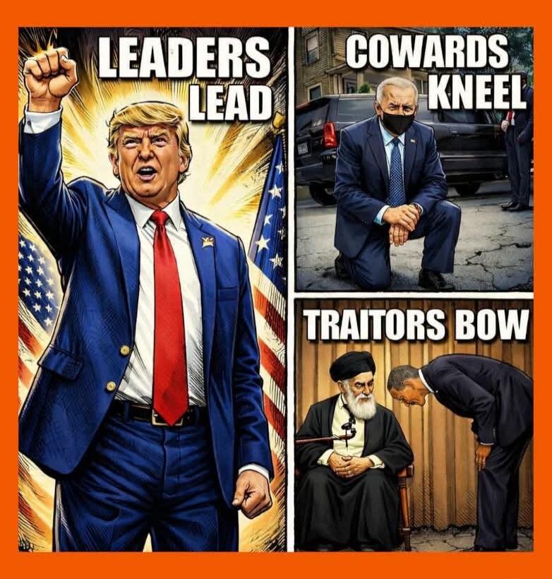 LEADERS LEAD COWARDS KNEEL TRAITORS BOW