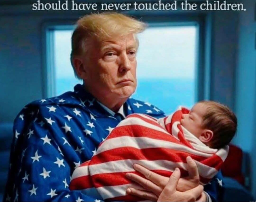 should have never touched the children.