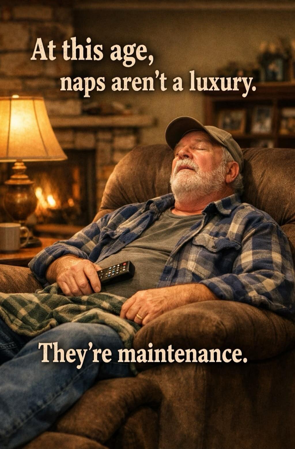 At this age, naps aren't a luxury. They're maintenance.