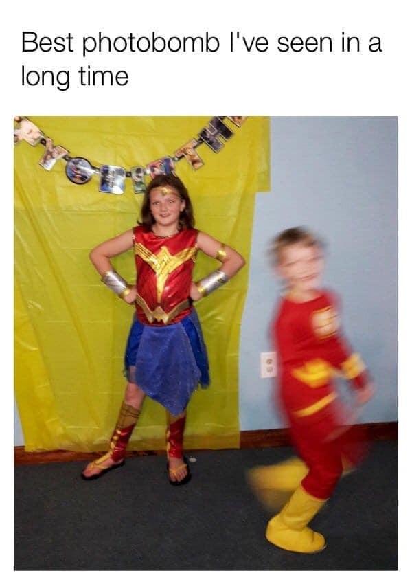 Best photobomb Ive seen in a long time