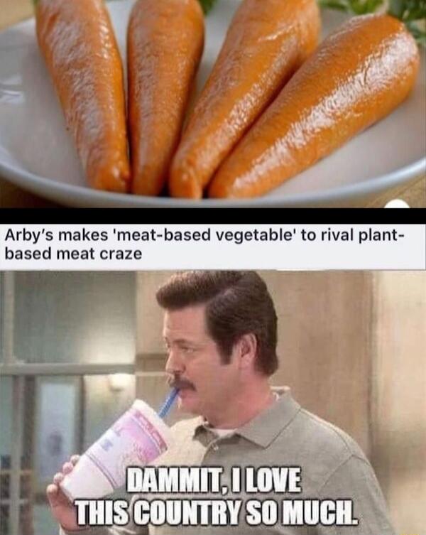 Arbys makes meat based vegetable to rival plant based meat craze