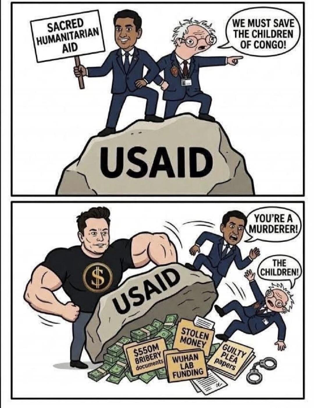 SACRED HUMANITARIAN AID USAID WE MUST SAVE THE CHILDREN OF CONGO! $550M BRIBERY documents WUHAN LAB FUNDING STOLEN MONEY GUILTY PLEA papers YOU'RE A MURDERER! THE CHILDREN!