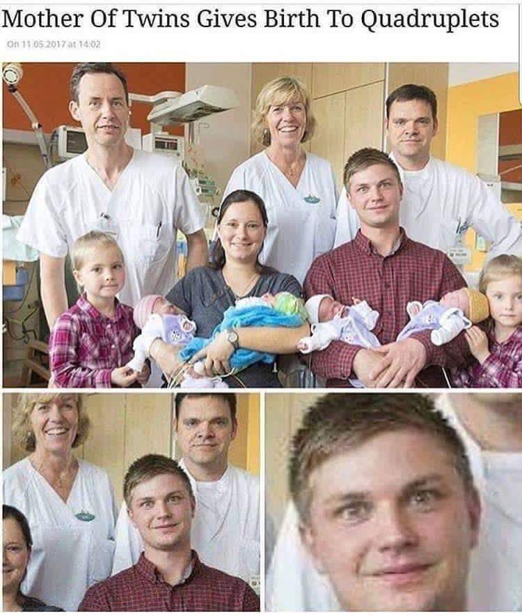 Mother Of Twins Gives Birth To Quadruplets
