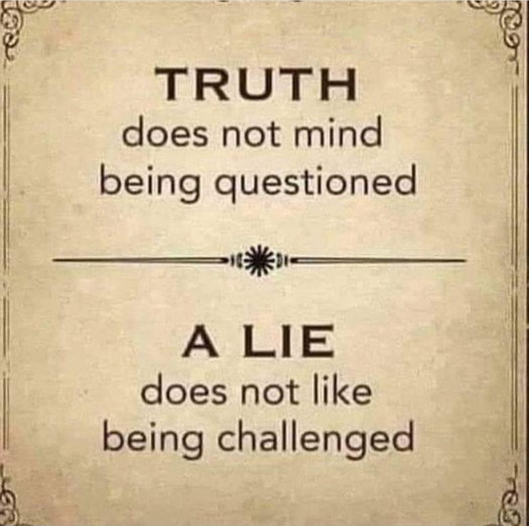 Image too small to scale 2x36 vs min width of 3 Line cannot be recognized TRUTH does not mind being questioned u A LIE l does not like being challenged