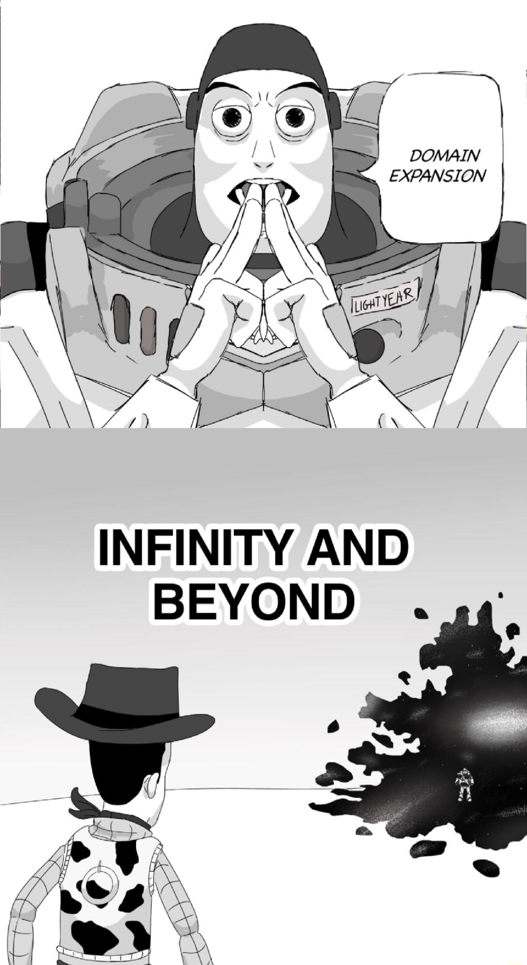INFINITY AND BEYOND o