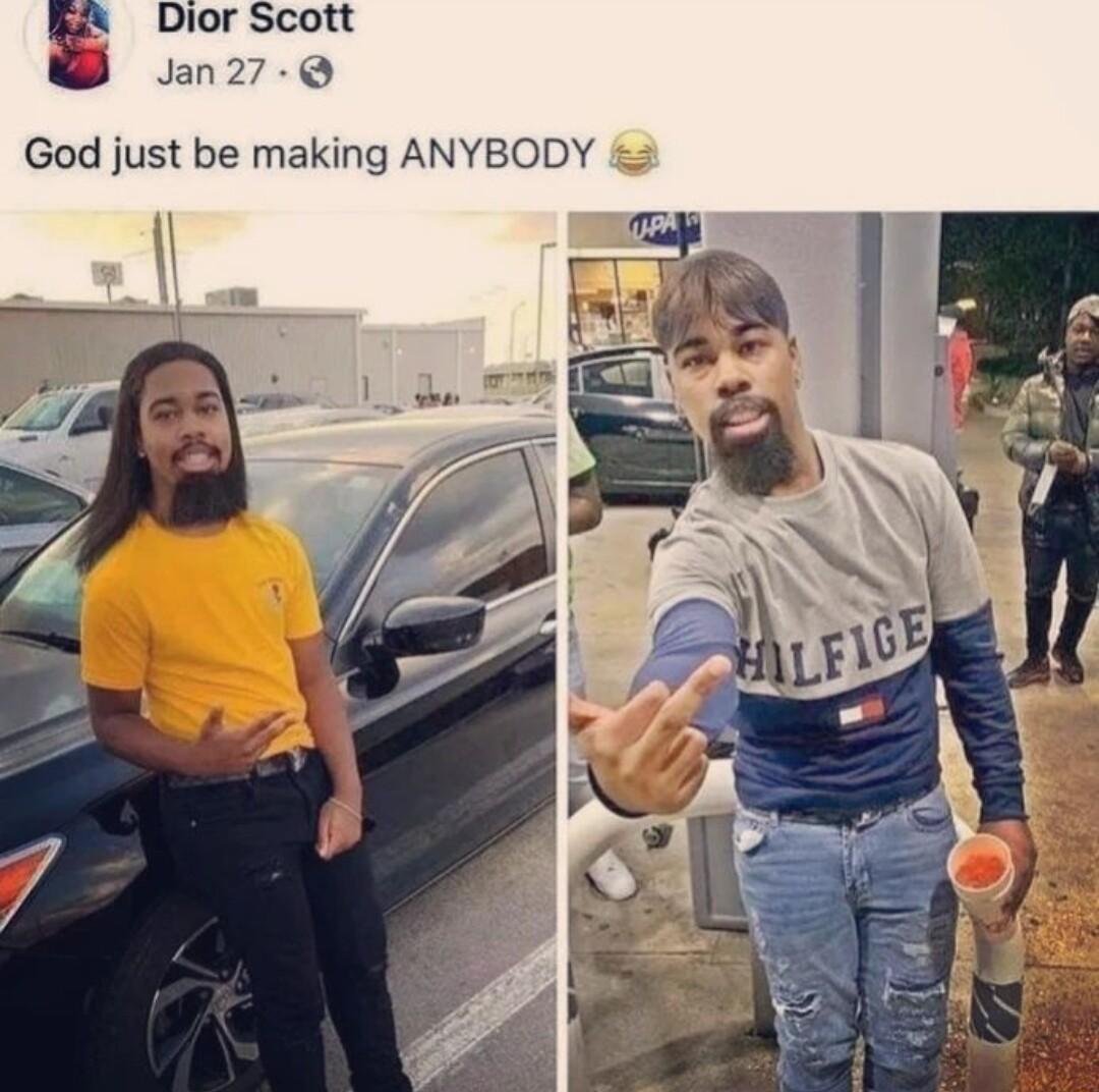 Dior Scott Jan27 Q God just be making ANYBODY