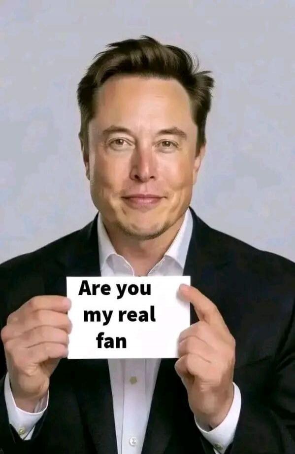 Are you my real fan
