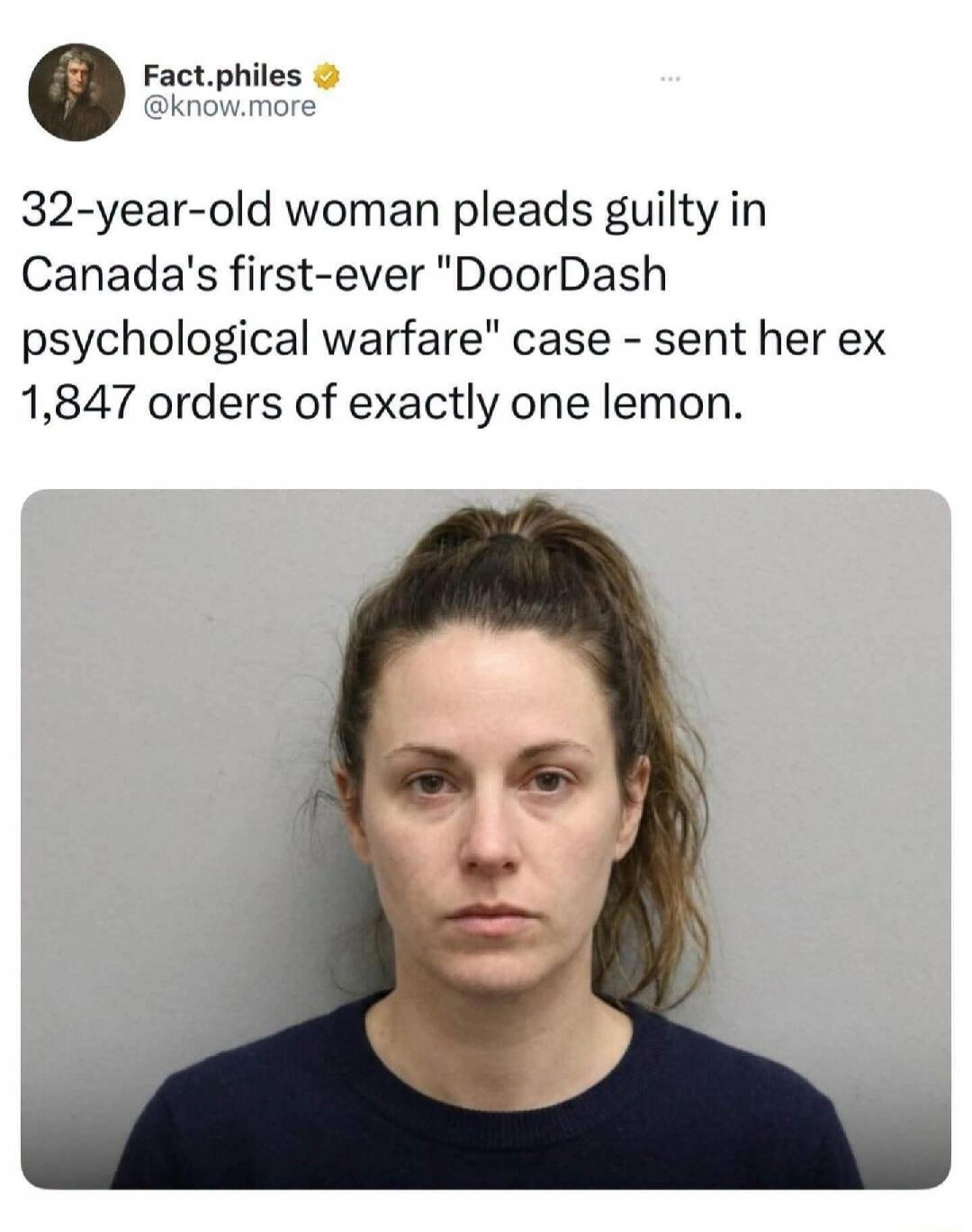 32-year-old woman pleads guilty in Canada's first-ever 