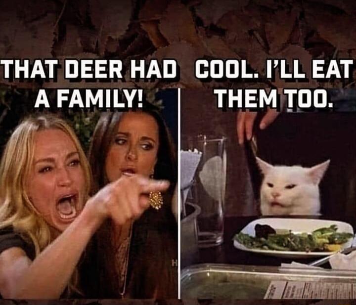 THAT DEER HAD COOL PLL EAT A FAMILY 3 A