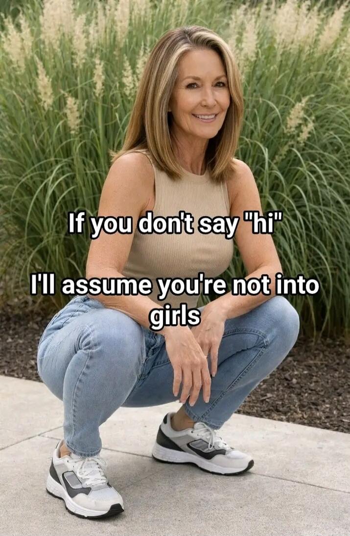 If you don't say 