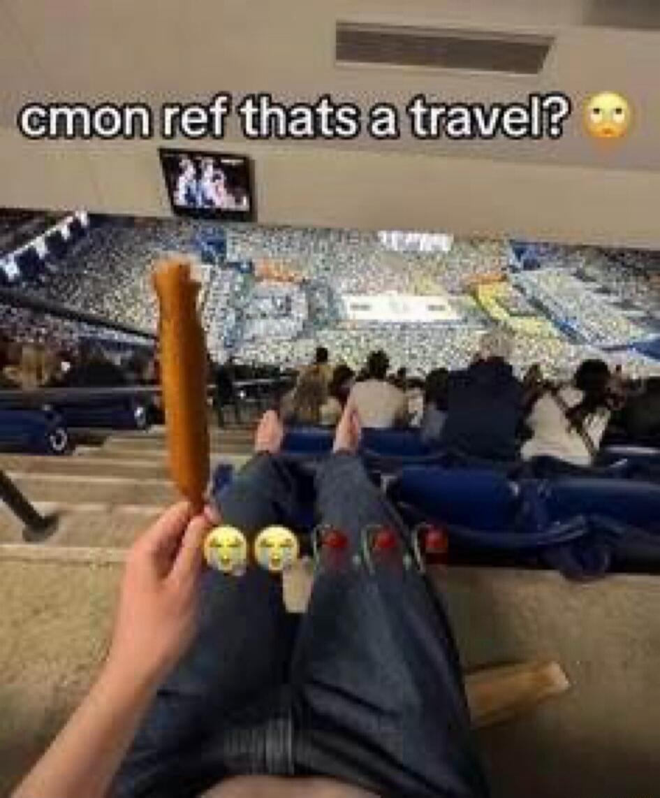 cmon ref thats a travel?