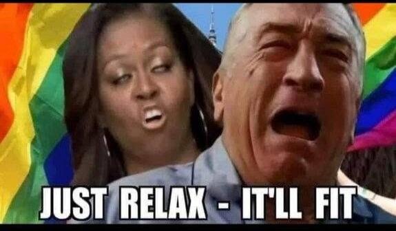 JUST RELAX - IT'LL FIT