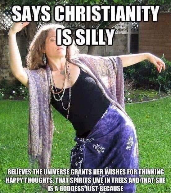SAYS GIIIIISTIANITY
