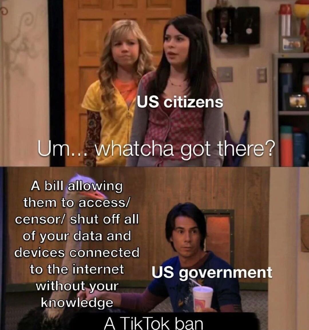 A billMg them to access fgernmen A leTok ban