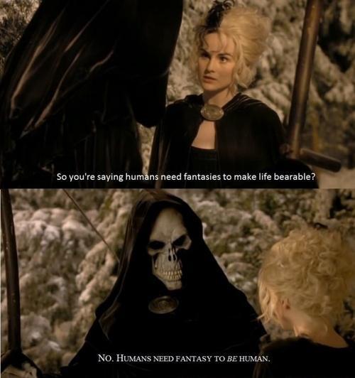 v lm fantasies to make life bearable B