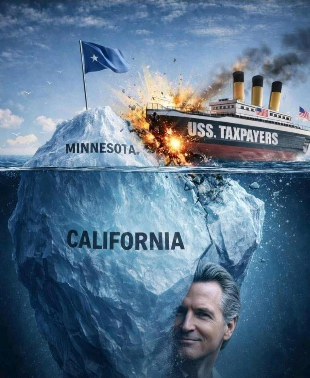 MINNESOTA
CALIFORNIA
U.S.S. TAXPAYERS