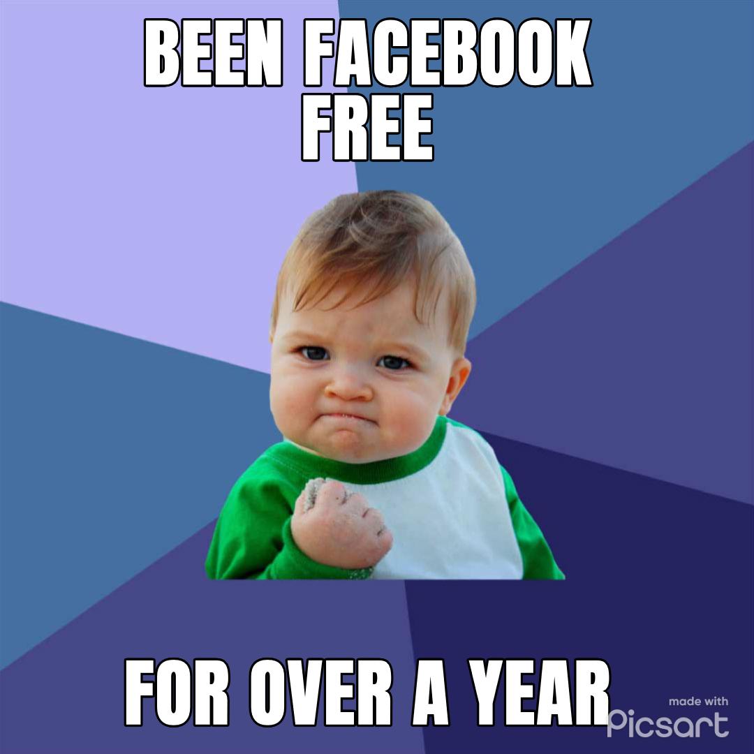 BEENIFACEBOOK FOR OVER R YEAR