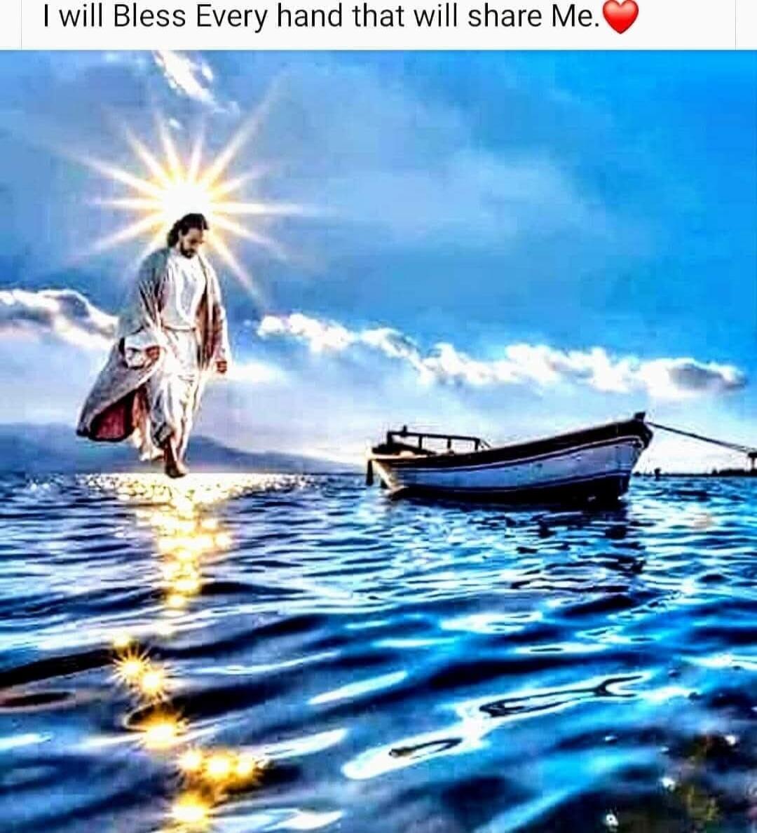 I will Bless Every hand that will share Me.