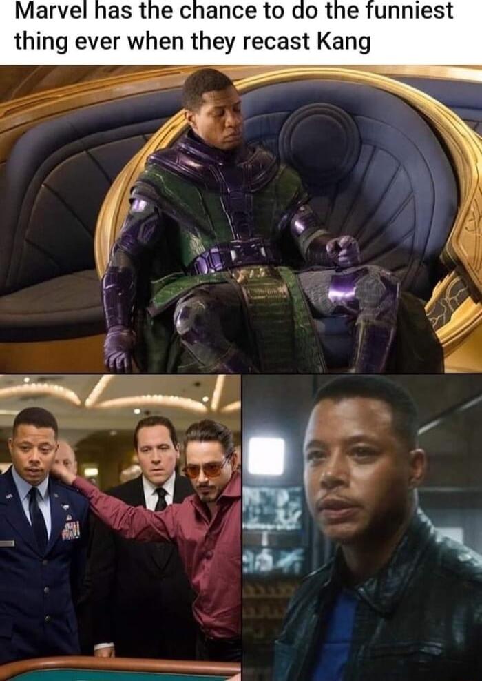 Marvel has the chance to do the funniest thing ever when they recast Kang