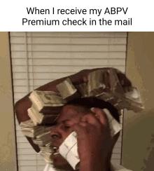 When receive my ABPV Premium check in the mai p